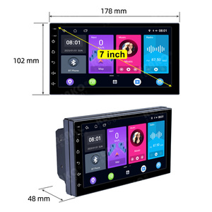 Autoradio <span class=keywords><strong>Android</strong></span> <span class=keywords><strong>7</strong></span> pouces, 9 pouces, 10 pouces avec écran tactile MTK 6580 1+16G, prise en charge GPS, FM, EQ, BT, Carplay, écran 2.5D, <span class=keywords><strong>Android</strong></span> <span class=keywords><strong>Auto</strong></span> - Product Image 3