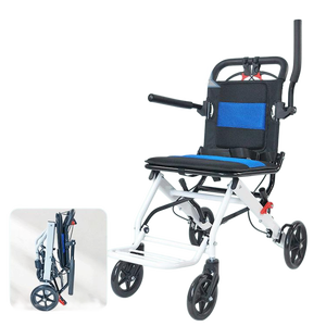 วีลแชร์แบบแมนนวลพับเบาสำหรับทางเดินเครื่องบินสำหรับผู้ป่วย - Product Image 1