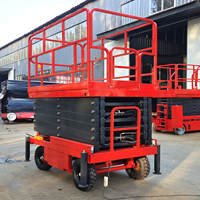 Nouvelle Plateforme Élévatrice Ciseaux Autopropulsée sur Chenilles Shengfang, Capacité 100 kg, Portée 10m-16m, Certifiée CE ISO