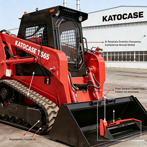 Minicargadora <span class=keywords><strong>de</strong></span> orugas hidráulica diésel KATOCASE con motor Weichai, radio <span class=keywords><strong>de</strong></span> giro corto <span class=keywords><strong>para</strong></span> reparación <span class=keywords><strong>de</strong></span> carreteras municipales y quitanieves - Product Image 3