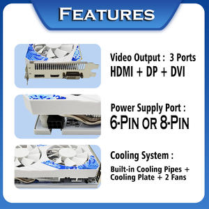 ซื้อการ์ดจอ RX <span class=keywords><strong>580</strong></span> 8GB 2048 SP GPU ของใหม่ กล่องเปล่า 3 พอร์ต  16GB ตัวเลือกเสริม <span class=keywords><strong>Radeon</strong></span> <span class=keywords><strong>8</strong></span> <span class=keywords><strong>GB</strong></span> RX <span class=keywords><strong>580</strong></span> 2048SP - Product Image 3