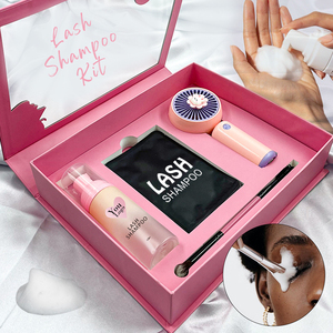 Private Label <strong>Lash</strong> Bath and Brush Kit Eyelash <strong>Extension</strong> <strong>Cleanser</strong> <strong>Lash</strong> Concentrate <strong>Lash</strong> Shampoo Aftercare Kit - Product Image 4