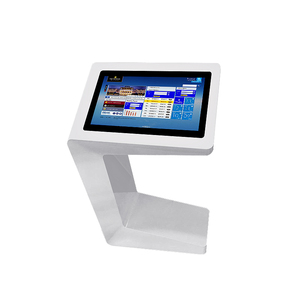 27Inch Vrijstaande Self-Service Touchscreen Kiosk Digitale Bewegwijzering Informatie Vraag Gids Kiosk Voor Bank Winkelcentrum - Product Image 4