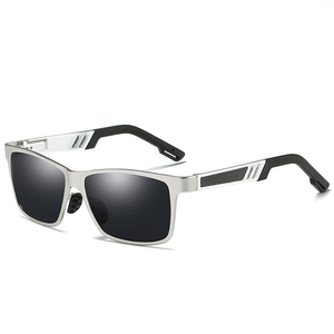Gafas de Sol de alta calidad con bisagras de resorte Marco de aluminio y <span class=keywords><strong>magnesio</strong></span> Gafas de sol polarizadas UV400 para hombres - Product Image 6