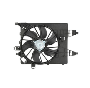 Ventilador de Radiador ShengLing de 12V, Ensamblaje de Ventilador de Refrigeración, Modelo 15D AC, Reemplazo OEM para <span class=keywords><strong>Renault</strong></span> Kangoo II 1.5 D A/C, Negro - Product Image 2