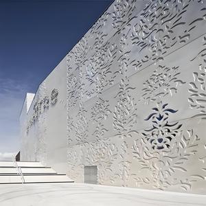Panneaux de mur-rideau contemporains en aluminium, thermolaqués, anti-corrosion, solution de façade extérieure pour bâtiments - Product Image 4
