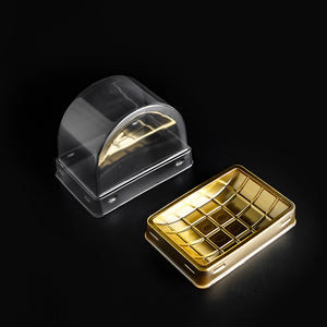 กล่องบรรจุภัณฑ์พลาสติก PET ปรับแต่งได้สำหรับใช้ในอุตสาหกรรมอาหารและพิซซ่าม้วนขนมปังสวิส - Product Image 2