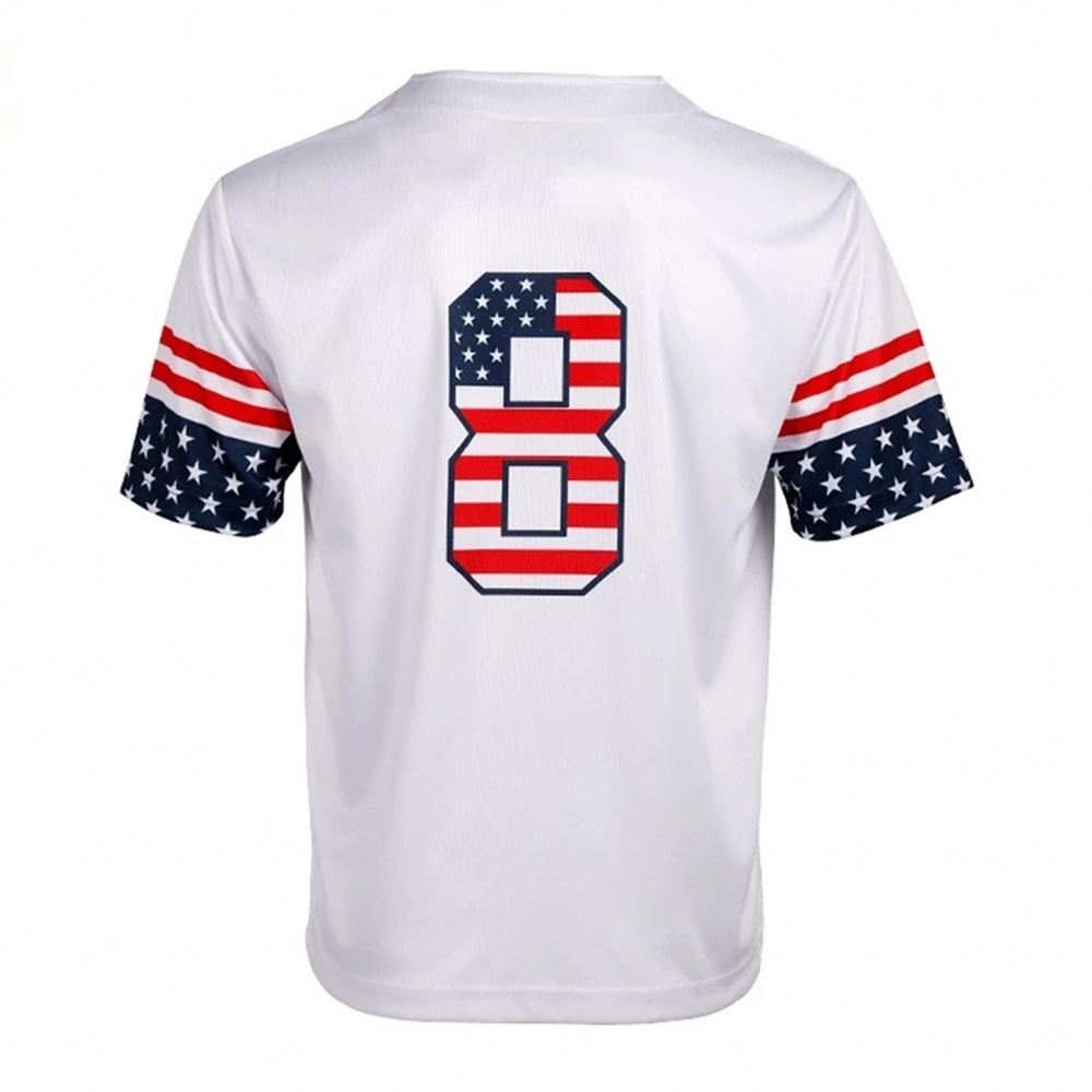 Drop Shipping Custom Jersey Baseball Shirts Design Ports Wear Uniforms
