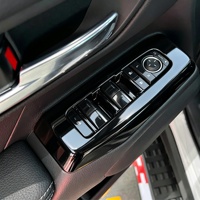 Nouveau produit : Cadre de bouton de lève-vitre en plastique, remplacement direct, accessoires de modification intérieure pour Toyota Prado LC250 2024