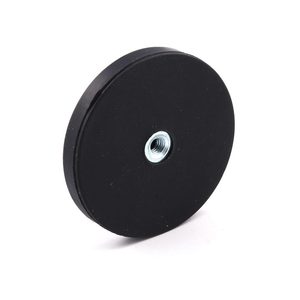 Magneti al Neodimio Rivestiti in Gomma da 30 LBS con Base di Montaggio Magnetica M5 per Barra Luminosa, Specchio, Fotocamera, Attrezzi - Product Image 1