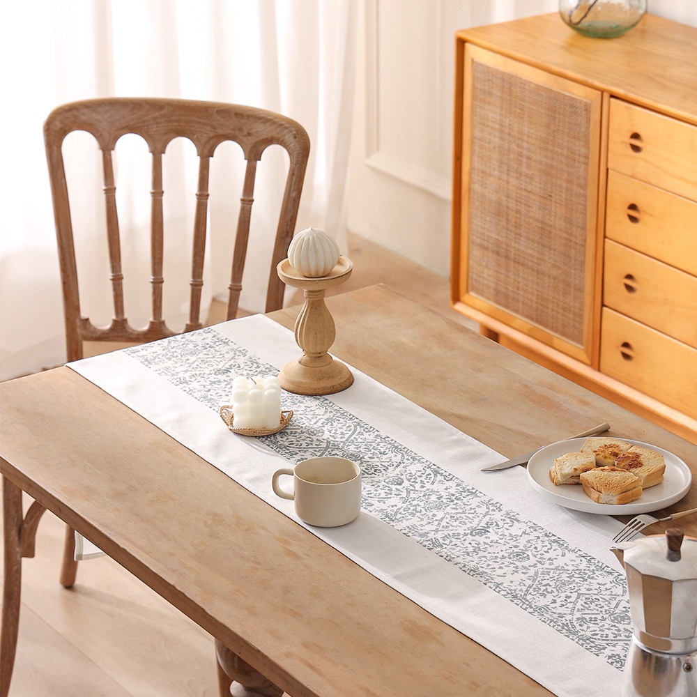 Новое поступление персидский стиль полиэстер искусственная льняная скатерть красная печатная персидская скатерть для домашнего декора