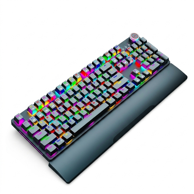 Direct From Manufacturer GK515-PRO 104-Key Mechanical RGB Backlit Gaming Keyboard USB Type C Plug Play New Fashionable Design