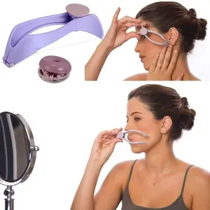 Depiladora Facial Mini para Mujer al por Mayor, Herramienta de Belleza DIY para Eliminar Vello Facial y de Mejillas con Hilo de Resorte - Product Image 2