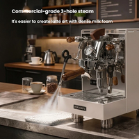 Mesin Espresso Boiler Penukar Panas 2L dengan Tekanan 9 Bar & Uap Kuat untuk Ekstraksi Presisi