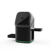 Nouveau produit Qi2 3-en-1 chargeur magnétique sans fil tactile Rotation électrique 15W pour avec utilisation d'écouteurs