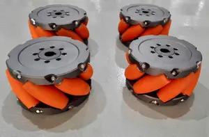 Roda Mecanum Industrial SS de 7 Polegadas Roda Mecanum de Alta Resistência Roda <span class=keywords><strong>Omni</strong></span> - Product Image 2