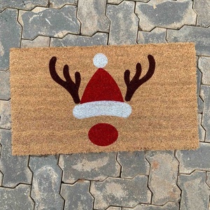 USA Canada Wholesale Warehouse Supplier Outdoor Brown Bulk Plain Blank Coconut <b>Coir</b> <b>Doormats</b> - Product Image 6