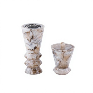 Quemador de Incienso Mubkhar de Resina Ecológica Divine Oud, Soporte de Incienso Premium, Incienso Indio 100% Natural y Ecológico para Fiestas - Product Image 1