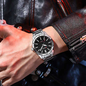 Reloj CURREN 8452 de Moda para Hombre, Reloj de Cuarzo Deportivo de Lujo para Hombre con Resistencia al Agua de 3 ATM, Reloj de Pulsera de Acero Inoxidable de Alta Calidad - Product Image 3