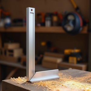 Ttake Hat <b>Square</b> <b>Set</b> <b>Squares</b> 200mm Precision Metal Right Angle Tool For Carpentry And Metalworking - Product Image 3