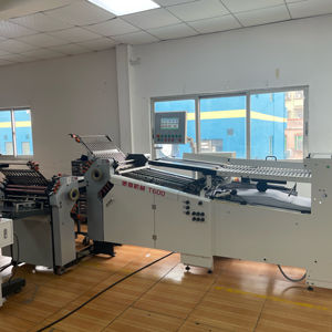 Máquina plegable de pila redonda con diseño de engranaje helicoidal de acero inoxidable exclusivamente para periódicos portátiles - Product Image 1