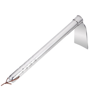 Green Smooth Stainless Steel Small Agricultural Hoe 6in Blade For Horticulture And Agricultural Use - Product Image 3