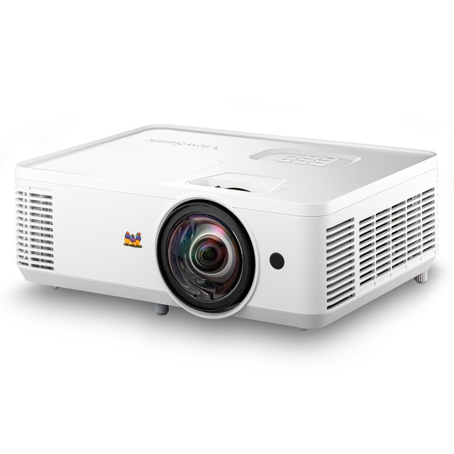 ViewSonic PS502X XGA Short Throw Projector,4000 ANSI Lumens DLP Projector with USB,16W Speaker for Business &Education