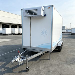Freezer Room Trailer Cold Room Outdoor Freezer Trailer <b>Portable</b> Refrigeration Trailers Mobile Refrigerator Trailer - Product Image 4