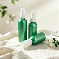 Flacon pulvérisateur de voyage personnalisé en PET 50-100 ml, flacon cosmétique en plastique pour huile essentielle, sérum, lotion et produits de beauté