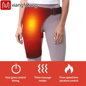 Elétrica Aquecida Hip Brace Heat <span class=keywords><strong>Pad</strong></span> para Homens/Mulheres-Artrite/Coxa/Nádega Alívio Da Dor Ciática Nervo Alívio Presente de Aniversário para - Product Image 6