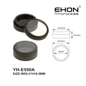 Envelope Production Compact Packaging Empty Single Eyeshadow <b>Box</b> Plastic Screw Cap Eye <b>Shadow</b> Palette Blush Container Makeup - Product Image 2