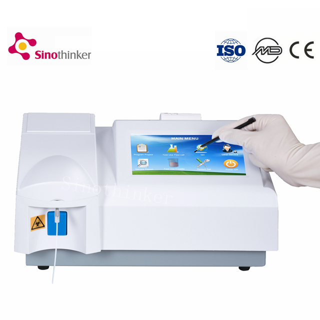 Portable Veterinary Blood Chemistry Analyzer Semi Automatic Biochemistry Analyzer Machine Veterinary Biochemistry Analyzer