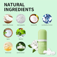 Comprimés de dentifrice solide blanchissants personnalisés OEM avec Xylitol et extrait de feuille d'Aloe Vera, 35 unités, sans brosse, pour le voyage