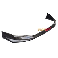 Nuevo Alerón Delantero de Fibra de Carbono Estilo H2, Parachoques Negro Carbono, Moldeado al Vacío con Tornillos, Epoxi de Alto Brillo, para Mitsubishi 2008-2017