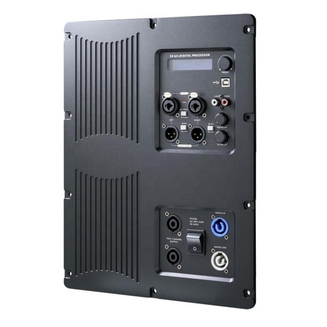 High Efficiency 4-channel X 400w Power Class D Plate Amp Module for Active Speakers