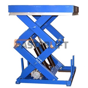 Plataforma Elevadora de Tijera Eléctrica Hidráulica Ajustable Luck - Product Image 2