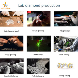 Diamante Blanco Suelto de 0.5-5 ct Corte Marquesa y Redondo de Alta Calidad Creado en Laboratorio con Certificación IGI Real, Diamante de Laboratorio HPHT CVD - Product Image 5