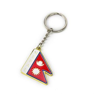China Supplier Wholesale Shape Souvenir <b>Custom</b> Made Enamel Round Shapesd Metal <b>Keychain</b> - Product Image 2