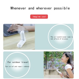 Custom Portable Mini USB Fan Summer Handheld Air Cooler Rechargeable <b>Battery</b> Multiple Colours Car Outdoor Use OEM Installation - Product Image 4