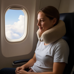 M-52CM HJ001 Travel <b>Pillow</b> Neck Support with Comfort and Convenience - Product Image 2