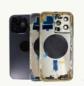 <span class=keywords><strong>Coque</strong></span> de batterie complète d'origine avec châssis central et <span class=keywords><strong>coque</strong></span> arrière <span class=keywords><strong>pour</strong></span> <span class=keywords><strong>iPhone</strong></span> 14Pro - Product Image 3