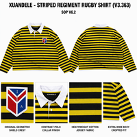 Polo décontracté à manches longues pour homme, coupe ample, en coton épais, avec logo brodé, col contrastant, polo surdimensionné