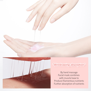 Masque facial VEZE, soin de la peau, hydratation intense, nourrissant, peau lisse, éclaircissant, masque facial à la niacinamide et à la pêche - Product Image 4