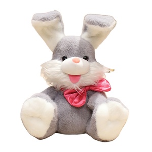 Conejito de Peluche Animado Interactivo, Juguete de Peluche Suave con Función de Esconde-Esconde, Canta con Orejas Móviles, Regalo de Pascua - Product Image 1