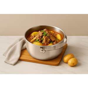 Ensemble de casseroles et poêles de cuisine Pot intérieur empilable Design 3Pcs Set - Product Image 6