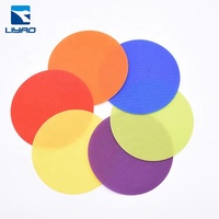 Marqueurs personnalisés à crochet et boucle pour enfants-Points de tapis éducatifs en classe, cercles de points colorés pour l'enseignement