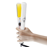 Lisseur professionnel à plaques larges pour traitement à la kératine, fer à lisser lissant pour salon, usage domestique, marque privée, personnalisable
