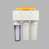 Sistema de Purificación de Agua por Ósmosis Inversa de 6 Etapas, Eléctrico, Comercial, Bajo Fregadero, Ecológico, con Apagado Automático y Autolimpieza