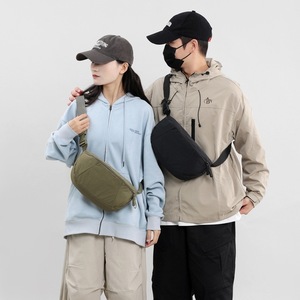 New Winter Fashion Nylon Waterproof Small Daypack Sling Shoulder Crossbody Messenger Bag Women Men Single <b>Strap</b> - Product Image 4