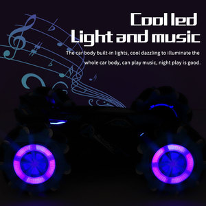 Vente en gros YDJIA D885 Voiture RC 2.4G 1/14 4x4 avec fonctions de drift, pulvérisation, cascades, pulvérisation de vapeur à une touche, LED et musique, pour tout-terrain et escalade, cadeau - Product Image 5